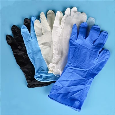Tek Kullanımlık PVC Muayene Eldiveni, Pudrasız, Şeffaf, Tıbbi Muayene Eldiveni S/M/L/XL